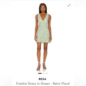 RESA Frankie Dress Retro Floral size small